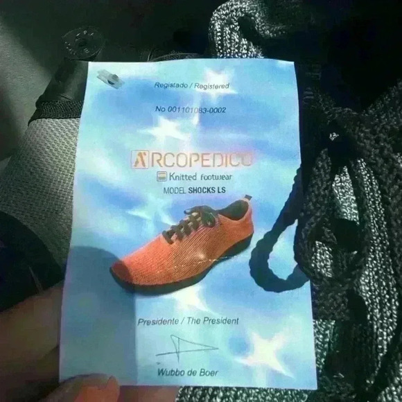 Arcopedico Knit Sneakers Lace Up Titanium Gray Size 44 NEW WITH TAGS - Picture 7 of 8